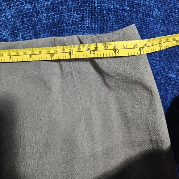 NEW Peace of Cloth Taupe Pencil Skirt Small - Picture 8 of 9